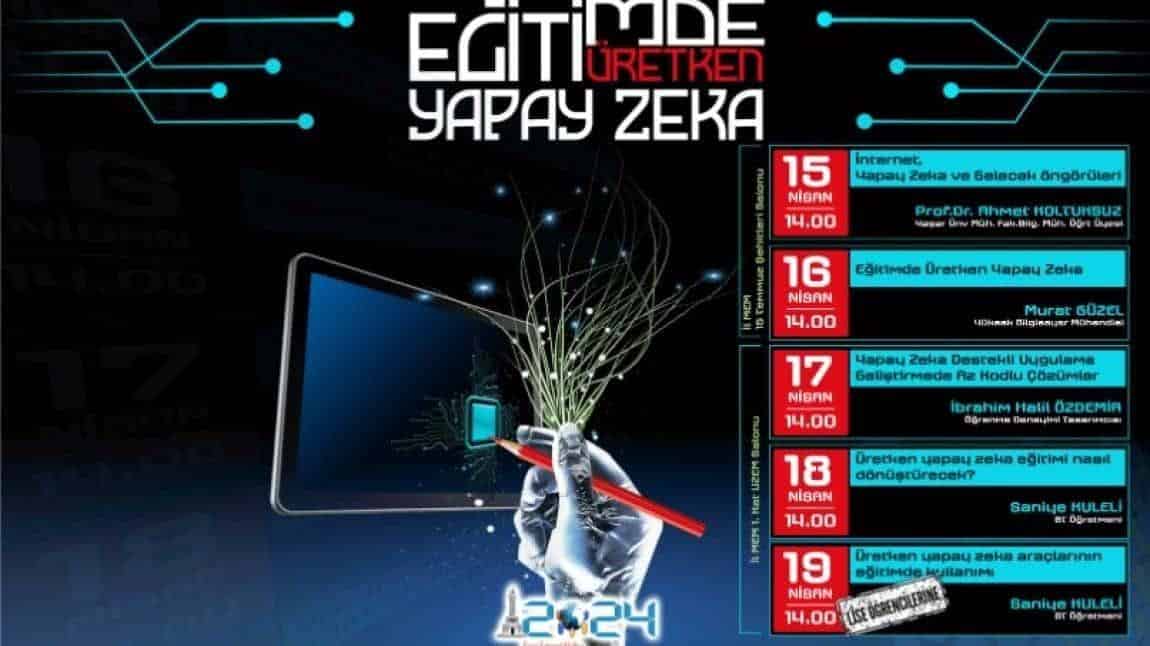 EĞİTİMDE ÜRETKEN YAPAY ZEKA - İzmir İnternet Haftası Etkinlikleri